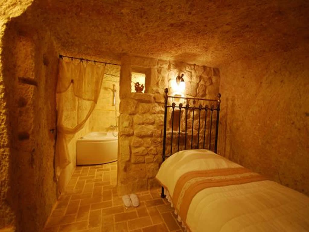 Rock-Carved (Rock Roof) Hotel Construction Project