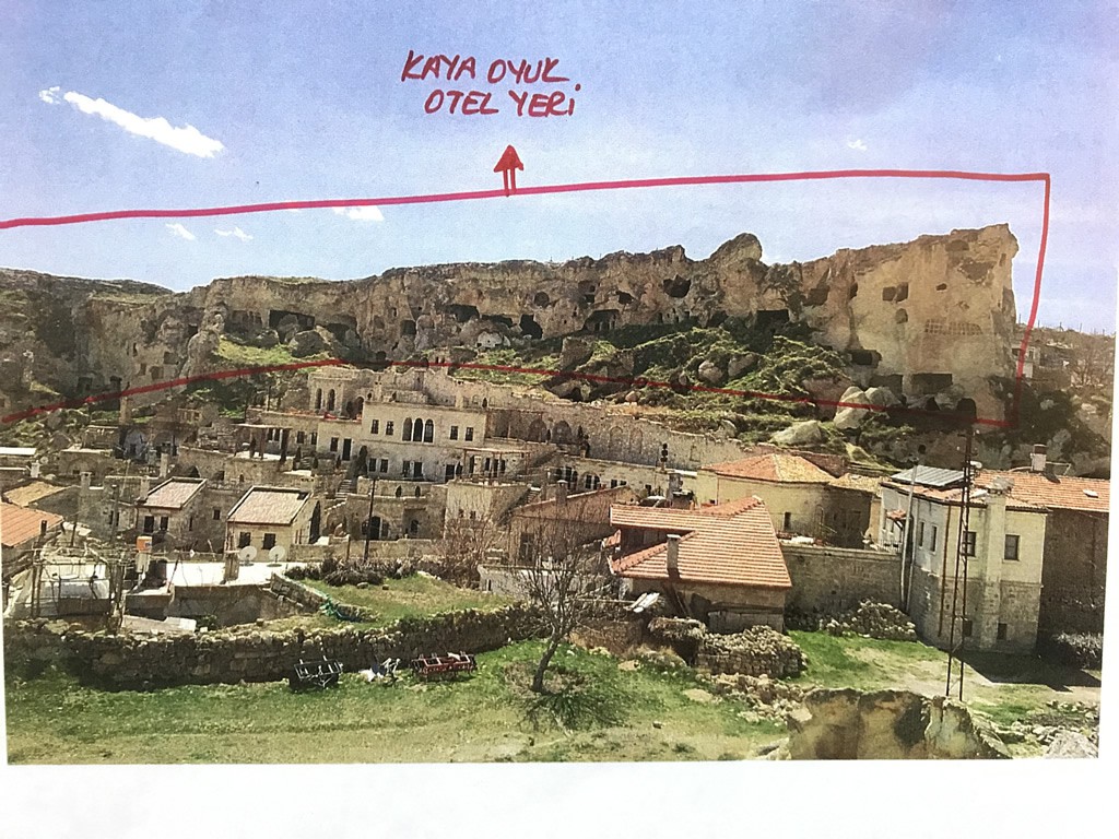Rock-Carved (Rock Roof) Hotel Construction Project